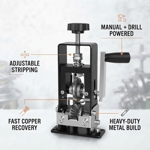 Manual electric wire - wire, stripping