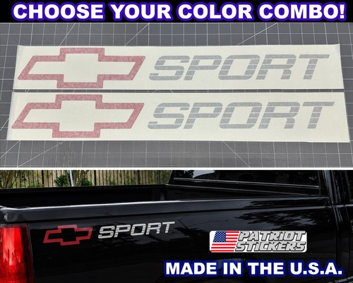 Pair sport bowtie stickers - (2),