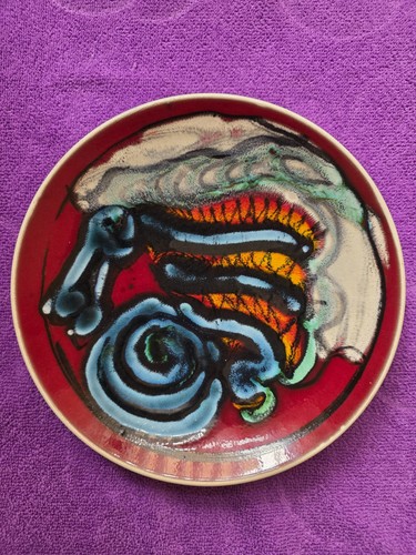 Poole pottery bowl signed - poole,