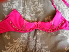 La Senza Pink Jewelled Bra