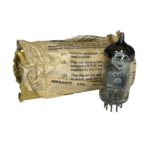 Vintage mullard ucc85 valve - vintage,
