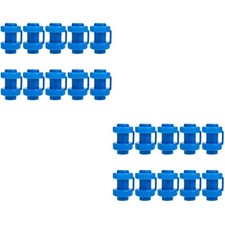  2 PCS Trampoline Pole Caps Plum Enclosure Cover Replacement Parts