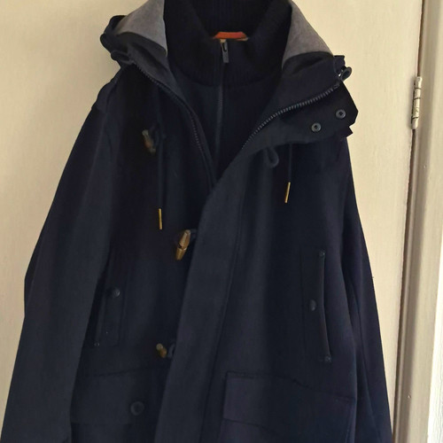 Men s navy blue - f.f.p., hooded