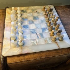 Vintage Chess Set 42cm sq