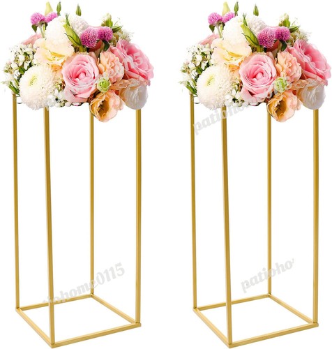 Gold metal flower - gold,