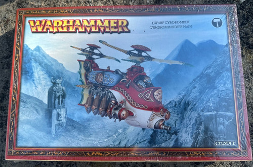 Warhammer dwarf gyrocopter - dwarf,