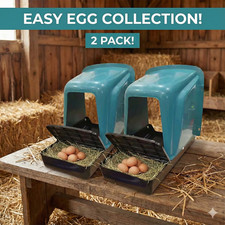 2x Rollaway Chicken Nesting