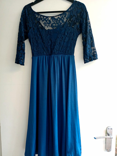 Tiffany rose blue floral lace - rose,
