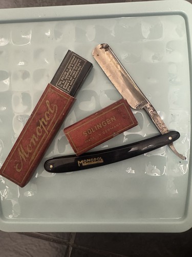 Monopol straight razor - , made