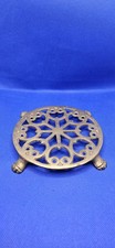 Pretty Vintage Brass Trivet