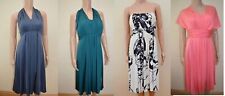 M&S Collection Gunmetal, Green Coral or Floral  Multiway Dress  UK 8 12 14 16 18