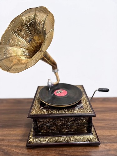 Antique vintage gramophone - vintage,