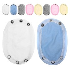  10 Pcs Bodysuit Extender 2 Snap Vest Extenders Baby Jumpsuits Girl