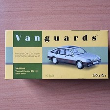 Vanguards Corgi Vauxhall Cavalier SRi 130 Astro Silver 1:43 Scale Model VA09806