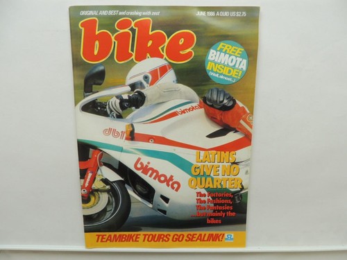 June 1986 bike magazine - bike,