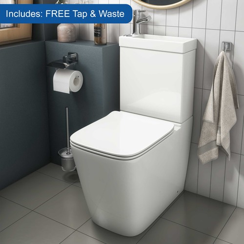 Toilet basin combo - in,
