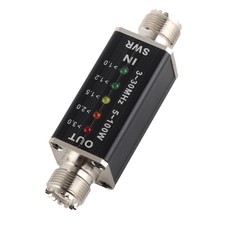 Mini Shortwave SWR Meter LED Indicator For Antenna Radio Use