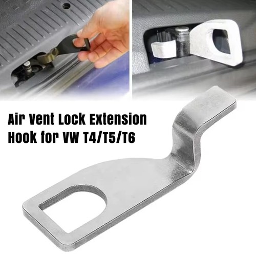 Camper van door vent lock - vent, hook