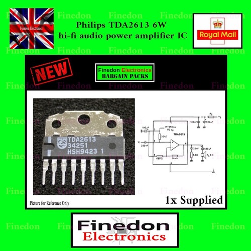 Philips tda2613 hifi audio - philips,