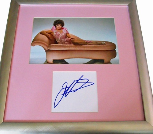 Joan collins cut signed - joan,