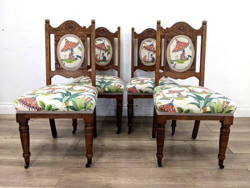 Dining chairs vintage - dining, oak