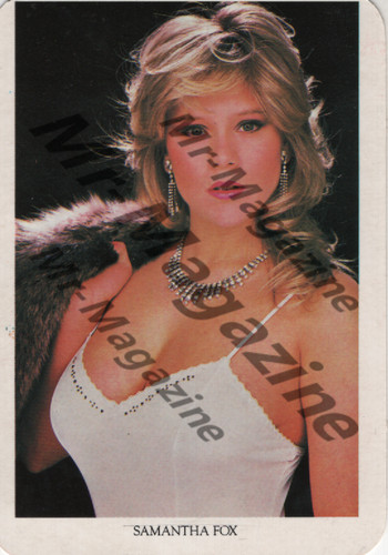 Samantha fox blonde model - samantha,