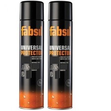 2x Fabsil Aerosol 600 (1200 ml) Protector Grangers Waterproofing Spray TWO CANS