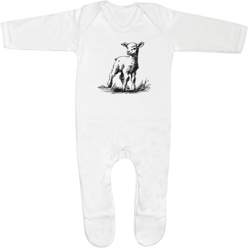 Little lamb standing baby - standing, '