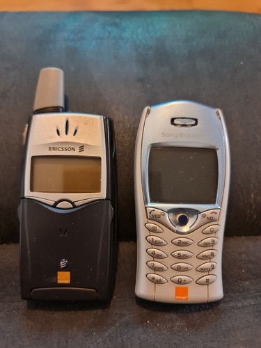 Vintage eeicsson mobile phones - vintage,