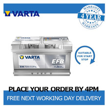 E46 EFB Car Battery 12V Varta