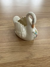 Crested Swan Made By Shelly