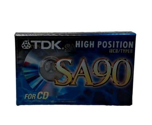 Tdk sa90 chrome - chrome, type