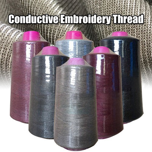 Conductive embroidery thread - conductive,