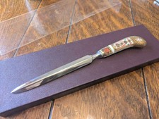 Royal Crown Derby Imari Letter