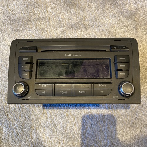 Audi concert stereo head - audi,