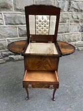 Mahogany Sewing Table Sewing Box