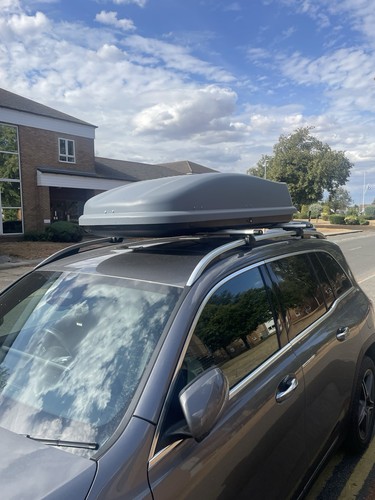 Halfords thule roofbox 450l - 450l, 80