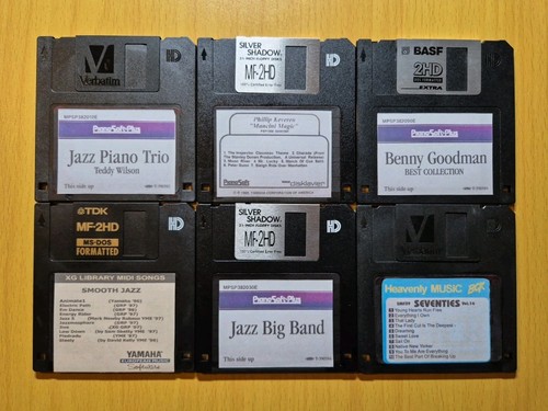 Vintage midi song - midi, files