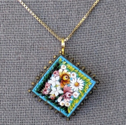 Antique micro mosaic - antique,