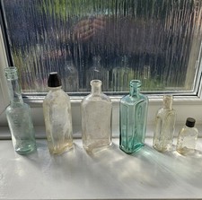 Old vintage embossed medicine