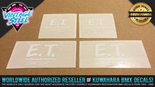 Kuwahara ET BMX Decal Sticker