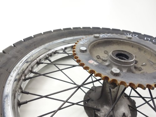 125 rear wheel - wr, rim