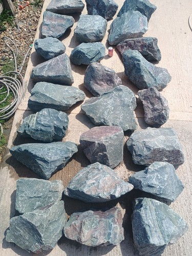 Large granite garden rocks - granite,
