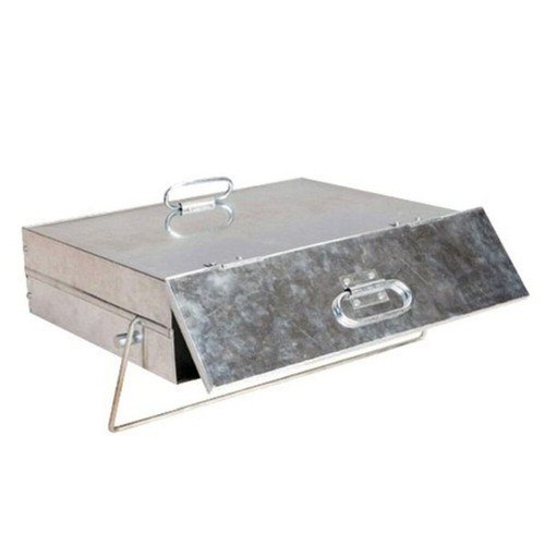 Manor 45cm galvanised ash - ash, pan