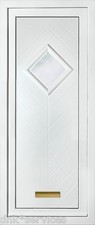 WHITE FULL HEIGHT UPVC DOOR