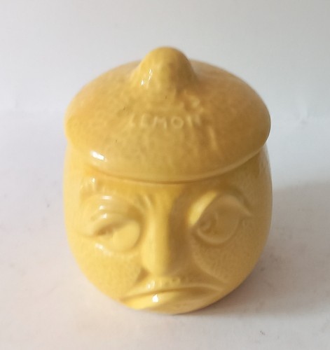 Rare sylvac face pot lemon - rare,
