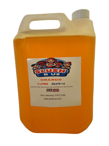 Litre orange slush puppy - 5,