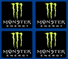 4X 100MM MONSTER ENERGY YAMAHA