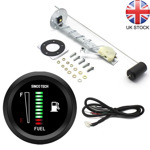 Digital fuel level gauge 52mm - level,