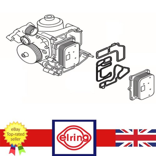 Water pump gasket - set, for